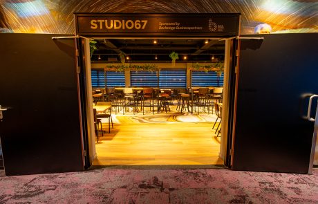 Entree Studio 67 van de Goudse Schouwburg