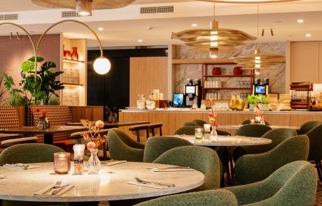 Interieur fotos van het restaurant.