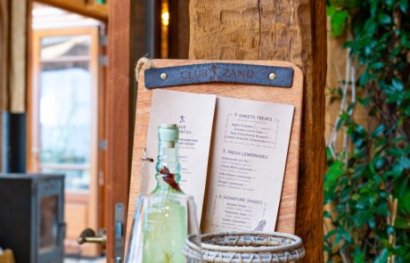 Club Zand Menu